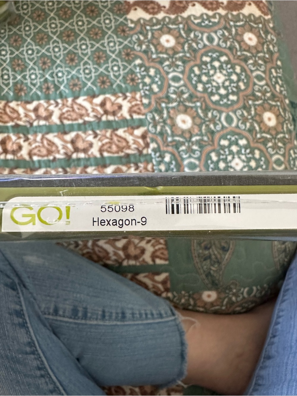 Accu quilt go ! Hexagon-9 Cutting Die —